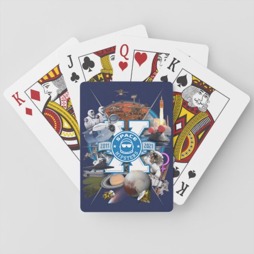 Space Hipsters X 10th Anniversary Playing Cards