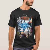 Space Hipsters® X Collage T-Shirt - Men's (Black)