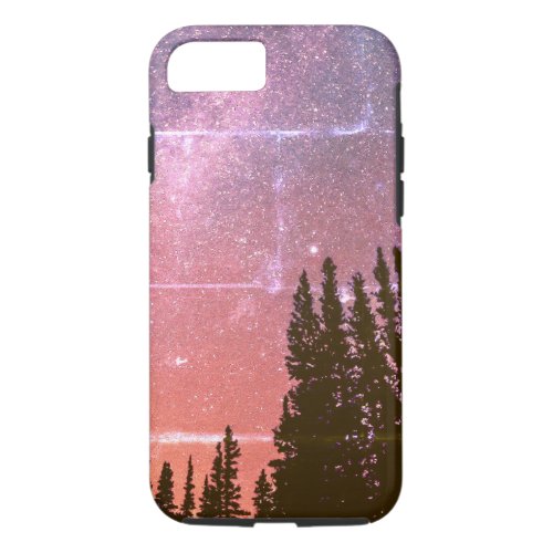 space in the woods vintage grunge iPhone 87 case