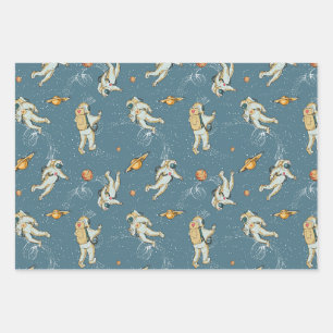 Space Inspired Wrapping Paper