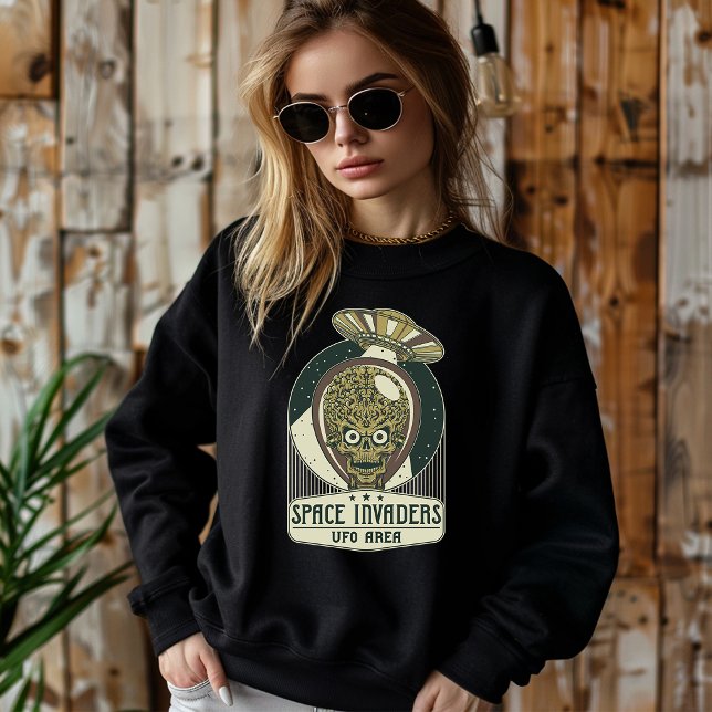 Space Invaders UFO Area T-shirt (Creator Uploaded)