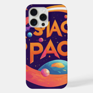space iPhone 15 pro max case