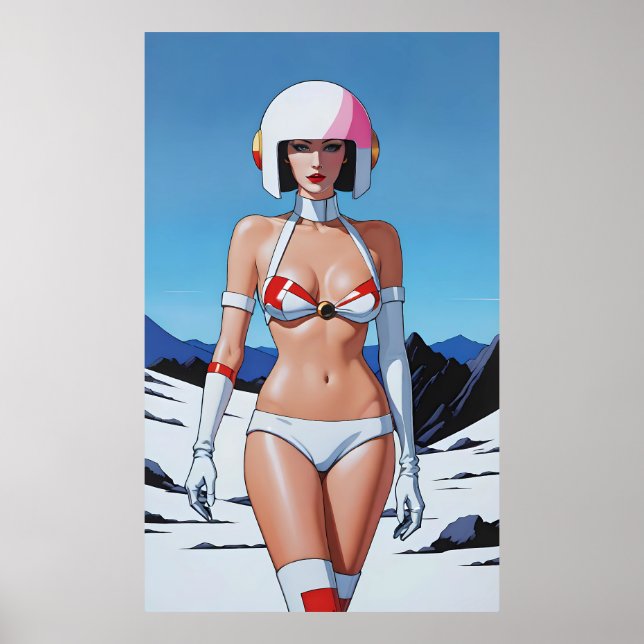 Space Is the Place - Ken Gage Art Poster (Front)