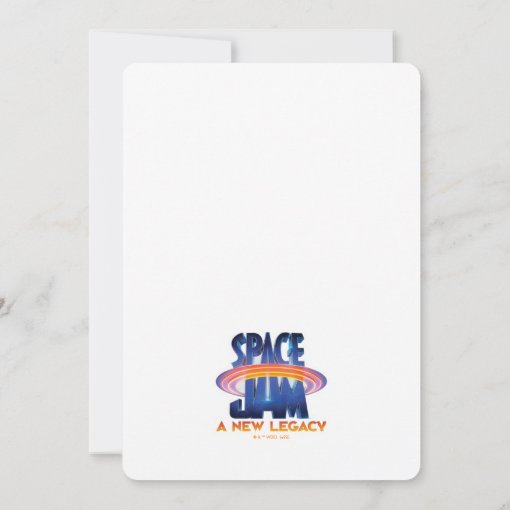 SPACE JAM A NEW LEGACY™ Birthday Invitation Zazzle