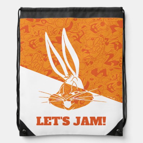 SPACE JAM A NEW LEGACY  BUGS BUNNY Mod Pattern Drawstring Bag