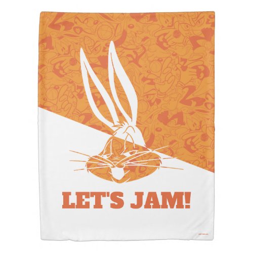 SPACE JAM A NEW LEGACY  BUGS BUNNY Mod Pattern Duvet Cover