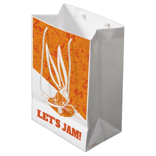 SPACE JAM A NEW LEGACY  BUGS BUNNY Mod Pattern Medium Gift Bag