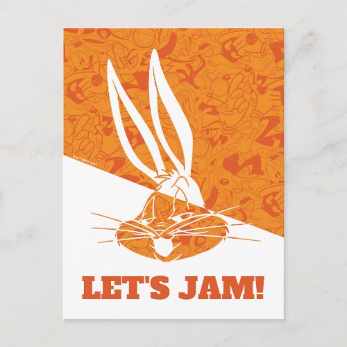 SPACE JAM A NEW LEGACY  BUGS BUNNY Mod Pattern Postcard