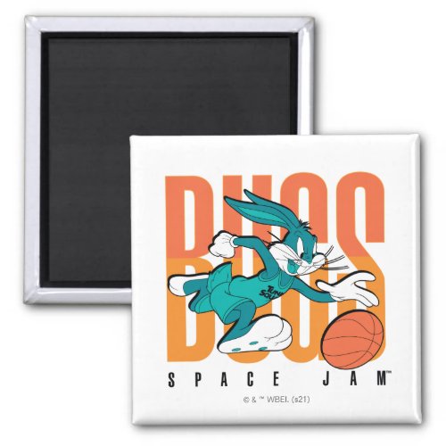 SPACE JAM A NEW LEGACY  BUGS BUNNY SPACE JAM MAGNET