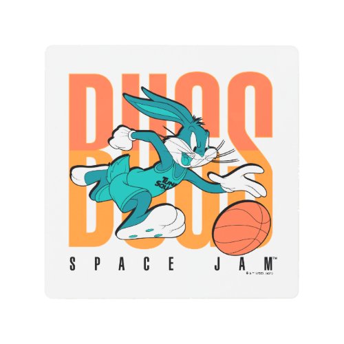 SPACE JAM A NEW LEGACY  BUGS BUNNY SPACE JAM METAL PRINT