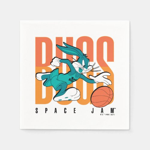 SPACE JAM A NEW LEGACY  BUGS BUNNY SPACE JAM NAPKINS