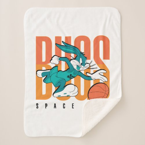 SPACE JAM A NEW LEGACY  BUGS BUNNY SPACE JAM SHERPA BLANKET