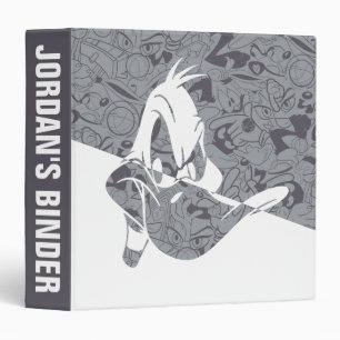 SPACE JAM: A NEW LEGACY™ DAFFY DUCK™ Mod Pattern 3 Ring Binder