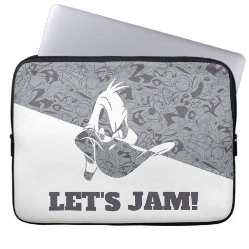 SPACE JAM A NEW LEGACY  DAFFY DUCK Mod Pattern Laptop Sleeve