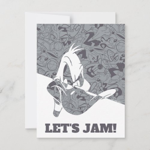 SPACE JAM A NEW LEGACY  DAFFY DUCK Mod Pattern Note Card