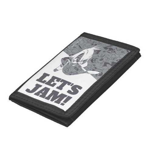 SPACE JAM A NEW LEGACY  DAFFY DUCK Mod Pattern Trifold Wallet