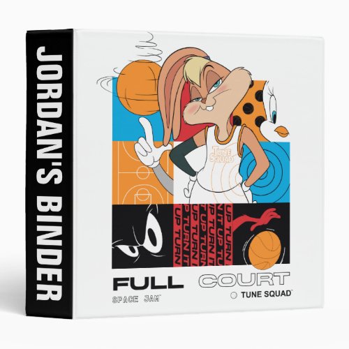 SPACE JAM A NEW LEGACYâ  Full Court 3 Ring Binder