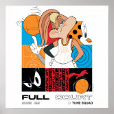 TUNE SQUAD™ Group SPACE JAM™ Logo Classic Round Sticker