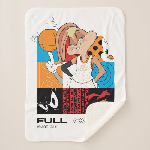 SPACE JAM A NEW LEGACY  Full Court Sherpa Blanket