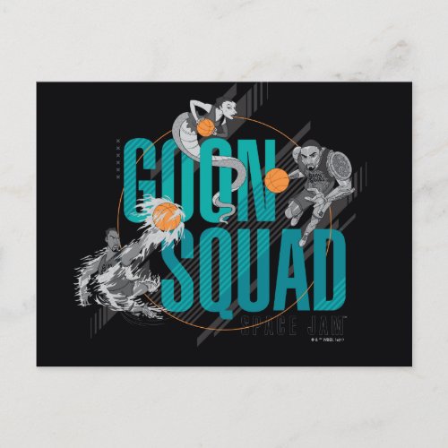 SPACE JAM A NEW LEGACY  GOON SQUAD Dribble Postcard