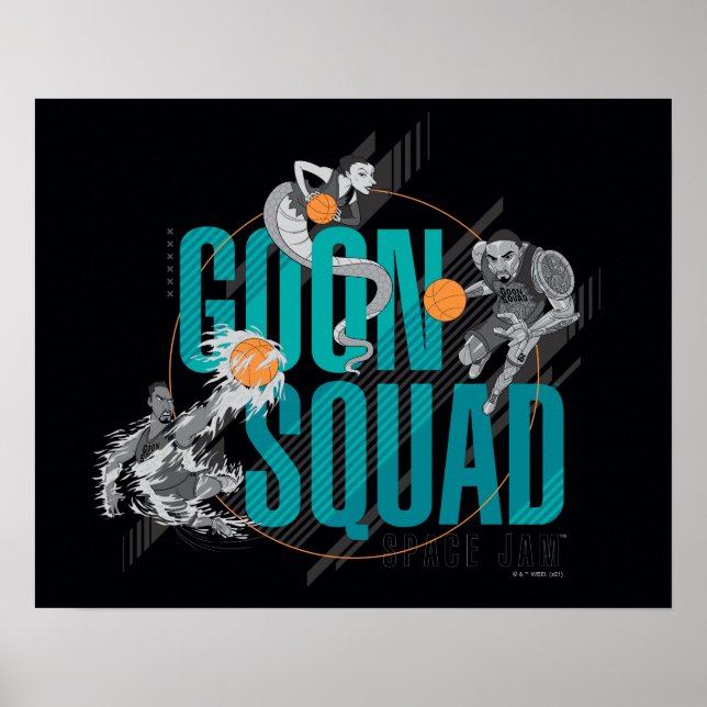 SPACE JAM: A NEW LEGACY™ | GOON SQUAD™ Dribble Poster (Front)