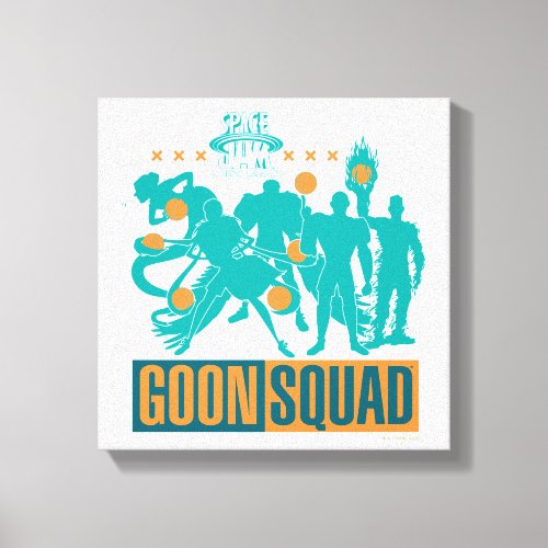 SPACE JAM A NEW LEGACY  GOON SQUAD Lineup Canvas Print