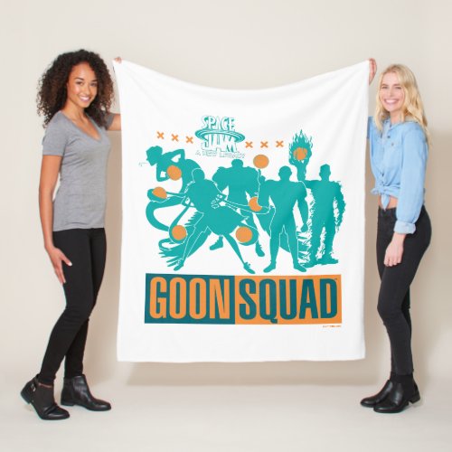 SPACE JAM A NEW LEGACY  GOON SQUAD Lineup Fleece Blanket