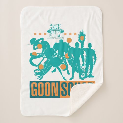 SPACE JAM A NEW LEGACY  GOON SQUAD Lineup Sherpa Blanket