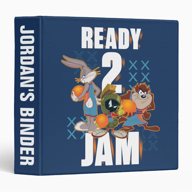 SPACE JAM: A NEW LEGACY™ | Ready 2 Jam 3 Ring Binder (Front/Spine)