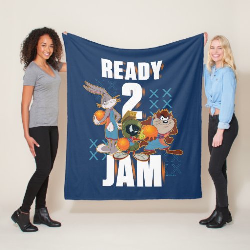 SPACE JAM A NEW LEGACY  Ready 2 Jam Fleece Blanket