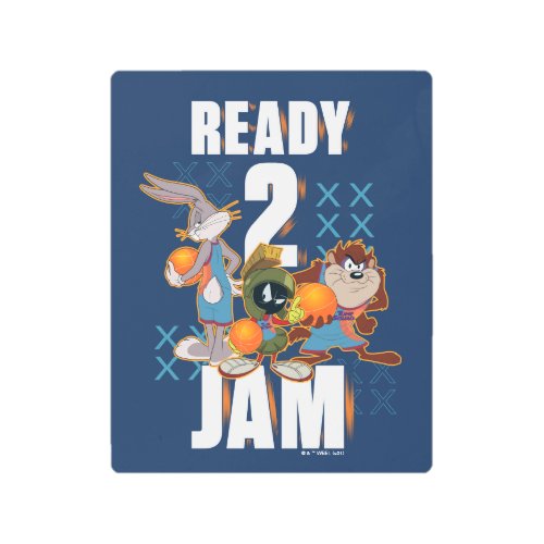 SPACE JAM A NEW LEGACY  Ready 2 Jam Metal Print