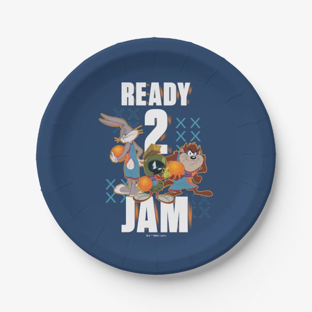 SPACE JAM: A NEW LEGACY™ | Ready 2 Jam Paper Plates (Front)