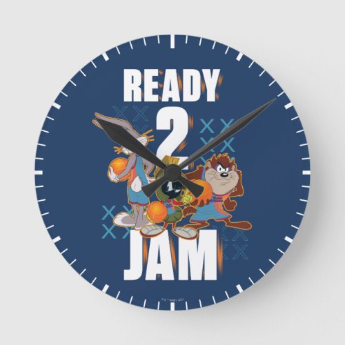 SPACE JAM A NEW LEGACY  Ready 2 Jam Round Clock