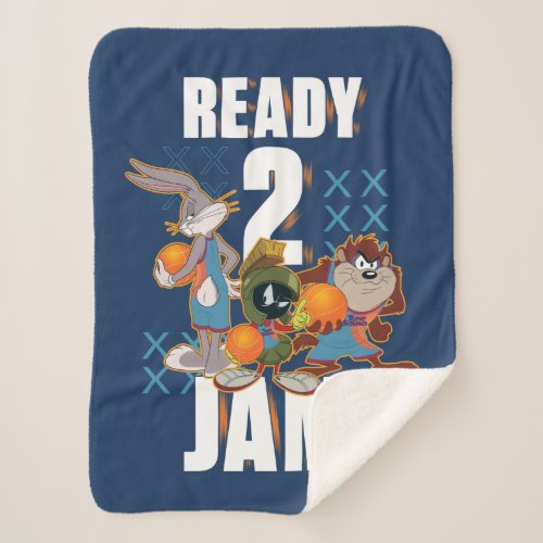 SPACE JAM A NEW LEGACY  Ready 2 Jam Sherpa Blanket