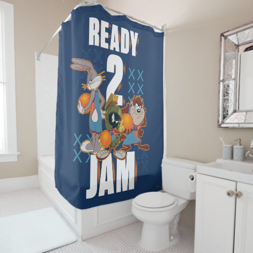 SPACE JAM A NEW LEGACY  Ready 2 Jam Shower Curtain