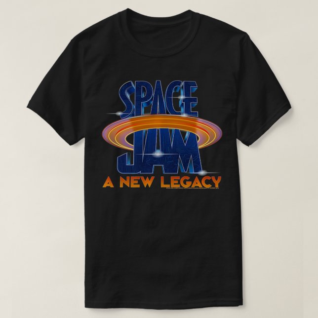 Space Jam A New Legacy Render Title Logo Premium  T-Shirt (Design Front)