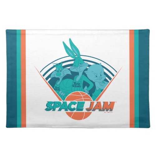 SPACE JAM A NEW LEGACY  Retro Futuristic Team Cloth Placemat