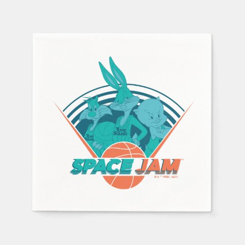 SPACE JAM A NEW LEGACY  Retro Futuristic Team Napkins