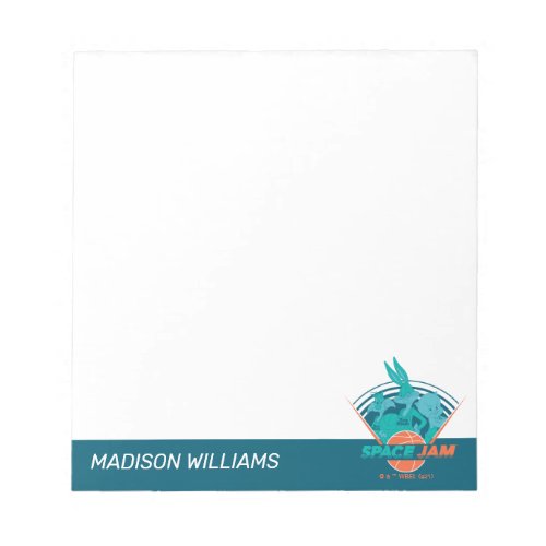 SPACE JAM A NEW LEGACY  Retro Futuristic Team Notepad