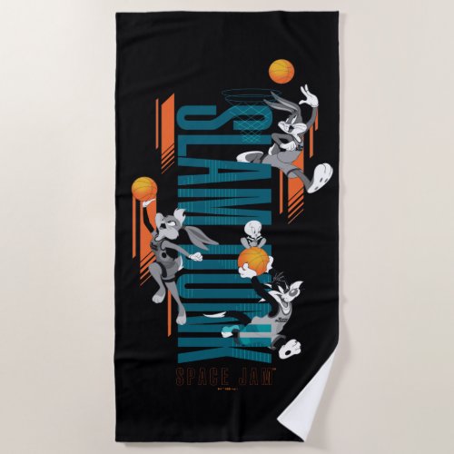 SPACE JAM A NEW LEGACY  Slam Dunk Beach Towel