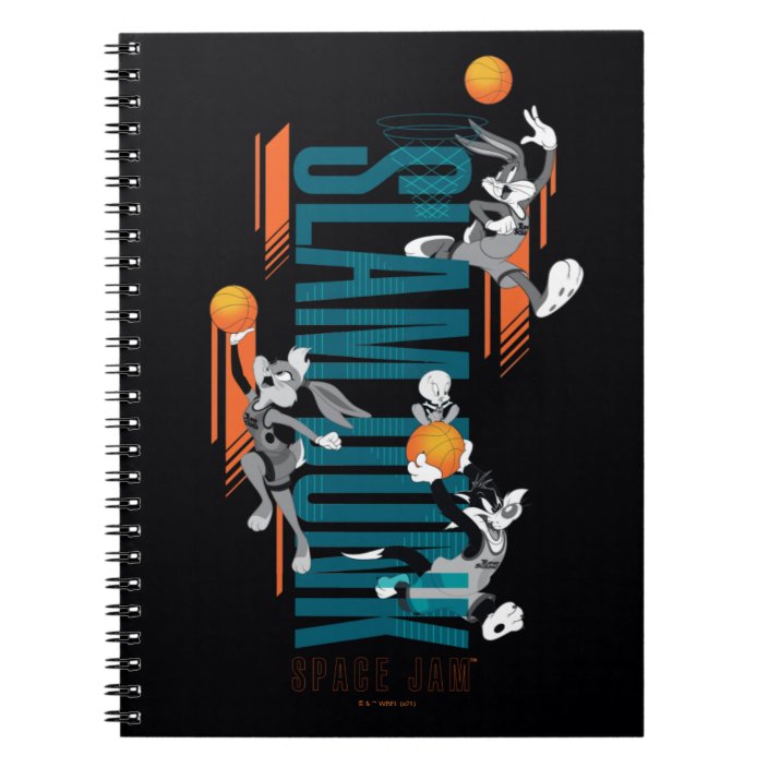 SPACE JAM A NEW LEGACY Slam Dunk Notebook Zazzle Com