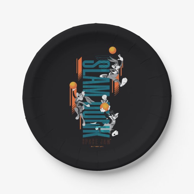 SPACE JAM: A NEW LEGACY™ | Slam Dunk Paper Plates (Front)