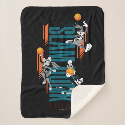 SPACE JAM A NEW LEGACY  Slam Dunk Sherpa Blanket