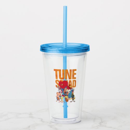 SPACE JAM A NEW LEGACY  TUNE SQUAD Lineup Acrylic Tumbler
