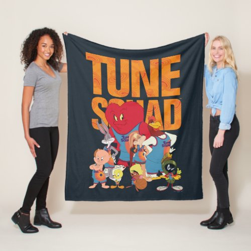 SPACE JAM A NEW LEGACY  TUNE SQUAD Lineup Fleece Blanket