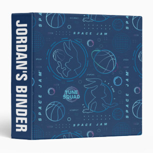SPACE JAM: A NEW LEGACY™ TUNE SQUAD™ Pattern 3 Ring Binder
