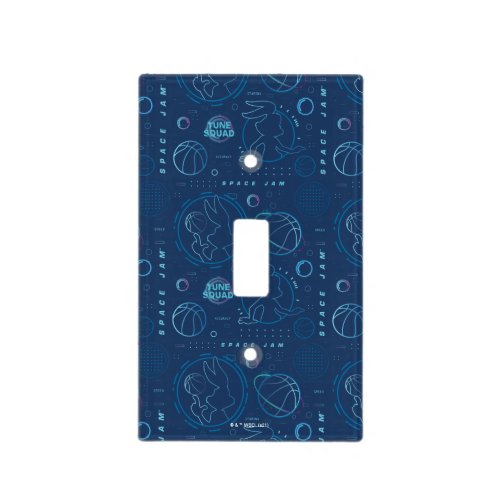 SPACE JAM A NEW LEGACY  TUNE SQUAD Pattern Light Switch Cover