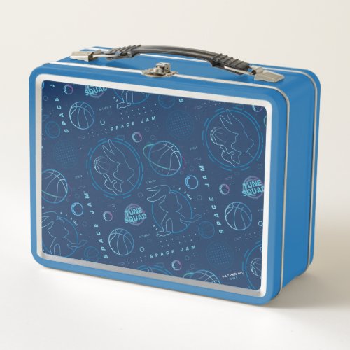SPACE JAM A NEW LEGACY  TUNE SQUAD Pattern Metal Lunch Box