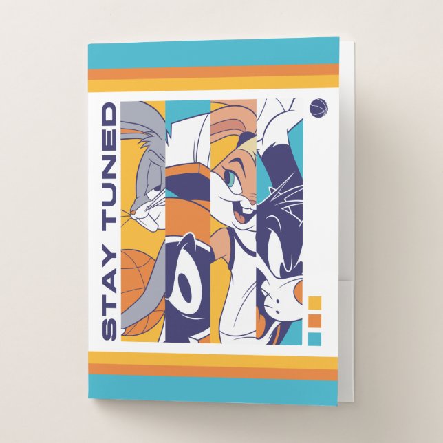 SPACE JAM: A NEW LEGACY™ | TUNE SQUAD™ Stay Tuned Pocket Folder (Front)