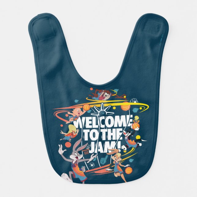 SPACE JAM: A NEW LEGACY™ | Welcome to the Jam Baby Bib (Front)